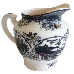 The Ausable Chasm Souvenir Creamer